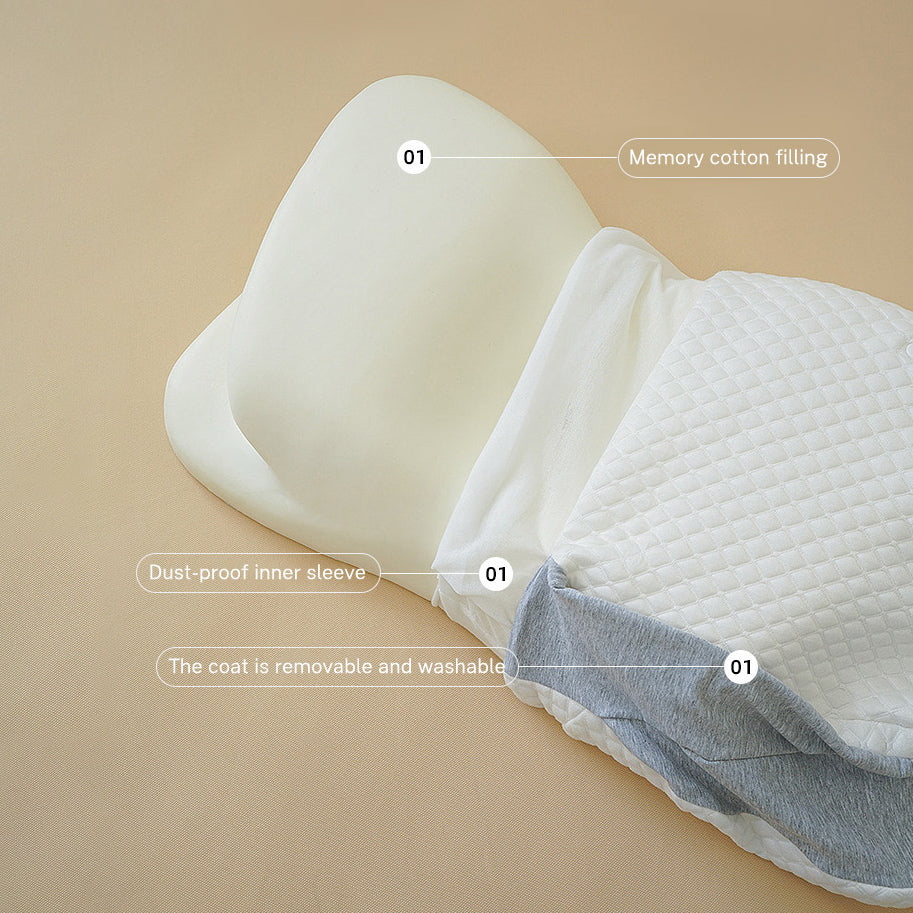 New Space Memory Cotton Butterfly Pillow Protects Cervical Spine with Slow Rebound Pillow Core Hotel Pillow