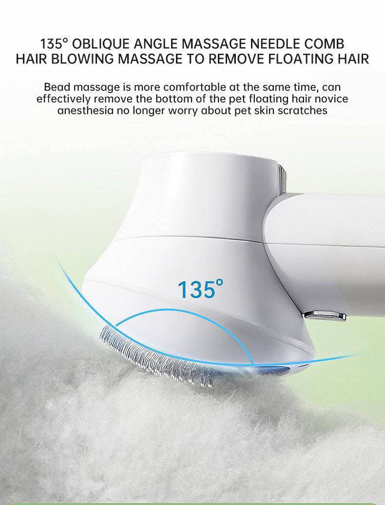 Smart Pet Hair Dryer Dog Golden Retriever Cat Grooming Hairdressing Blow & Comb Silent No Harm Pet Cleaning Supplies Pet Product