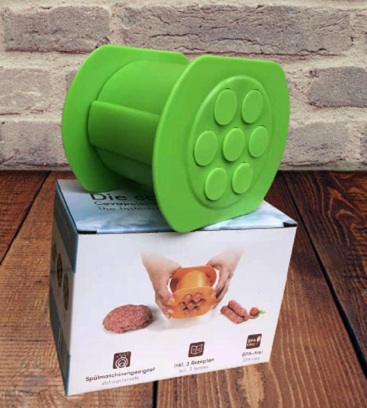 Meat Strip Hot Dog Maker Kitchen Gadget Squeeze Meat Strip Meatball Model Sausage Mold Meat Press