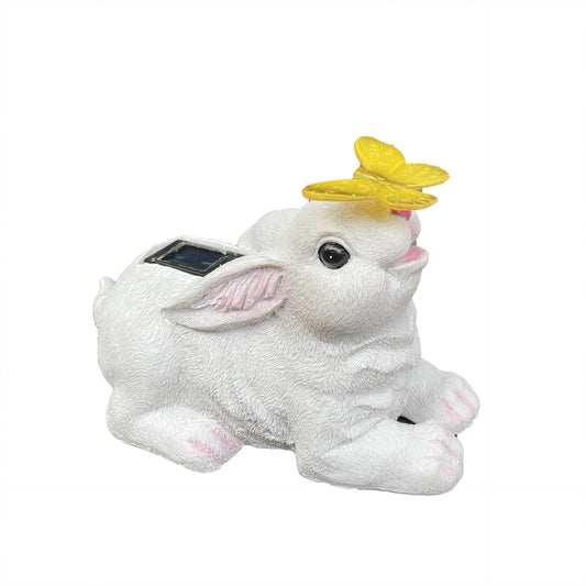 Outdoor simulation rabbit sculpture animal ornaments