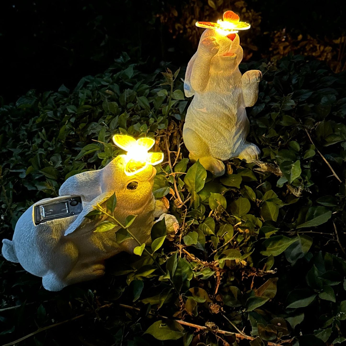 Outdoor simulation rabbit sculpture animal ornaments