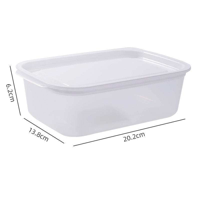 Kitchen Storage Refrigerator Fresh-Keeping Freezer Storage Box With Lid Storage Food Food Fruit And Vegetable Finishing Egg Box