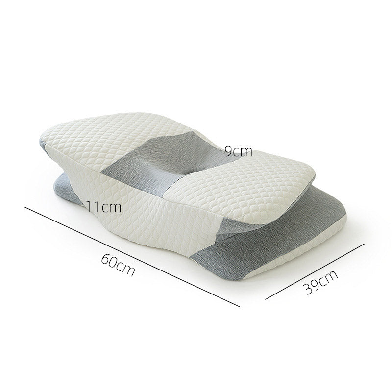 New Space Memory Cotton Butterfly Pillow Protects Cervical Spine with Slow Rebound Pillow Core Hotel Pillow
