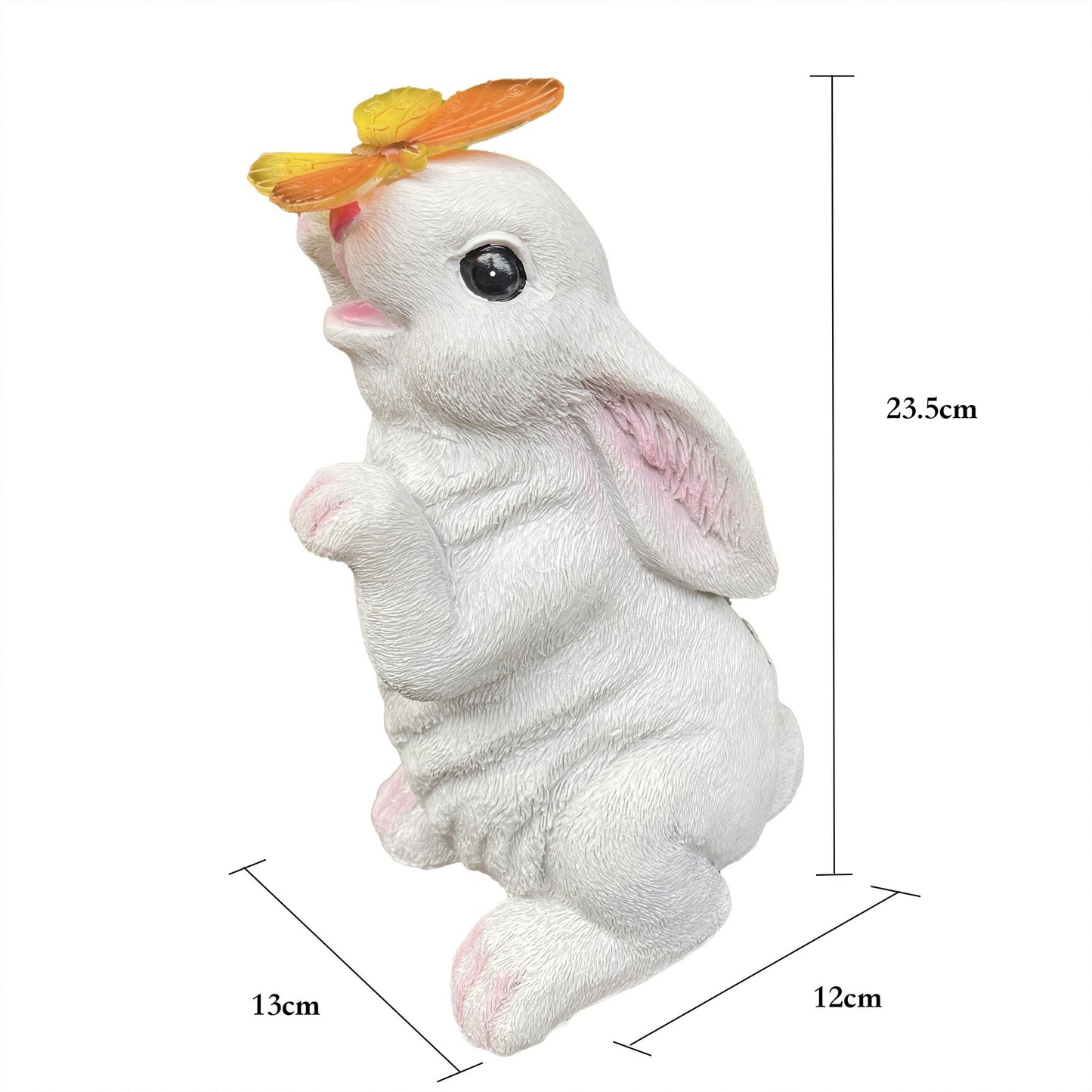 Outdoor simulation rabbit sculpture animal ornaments