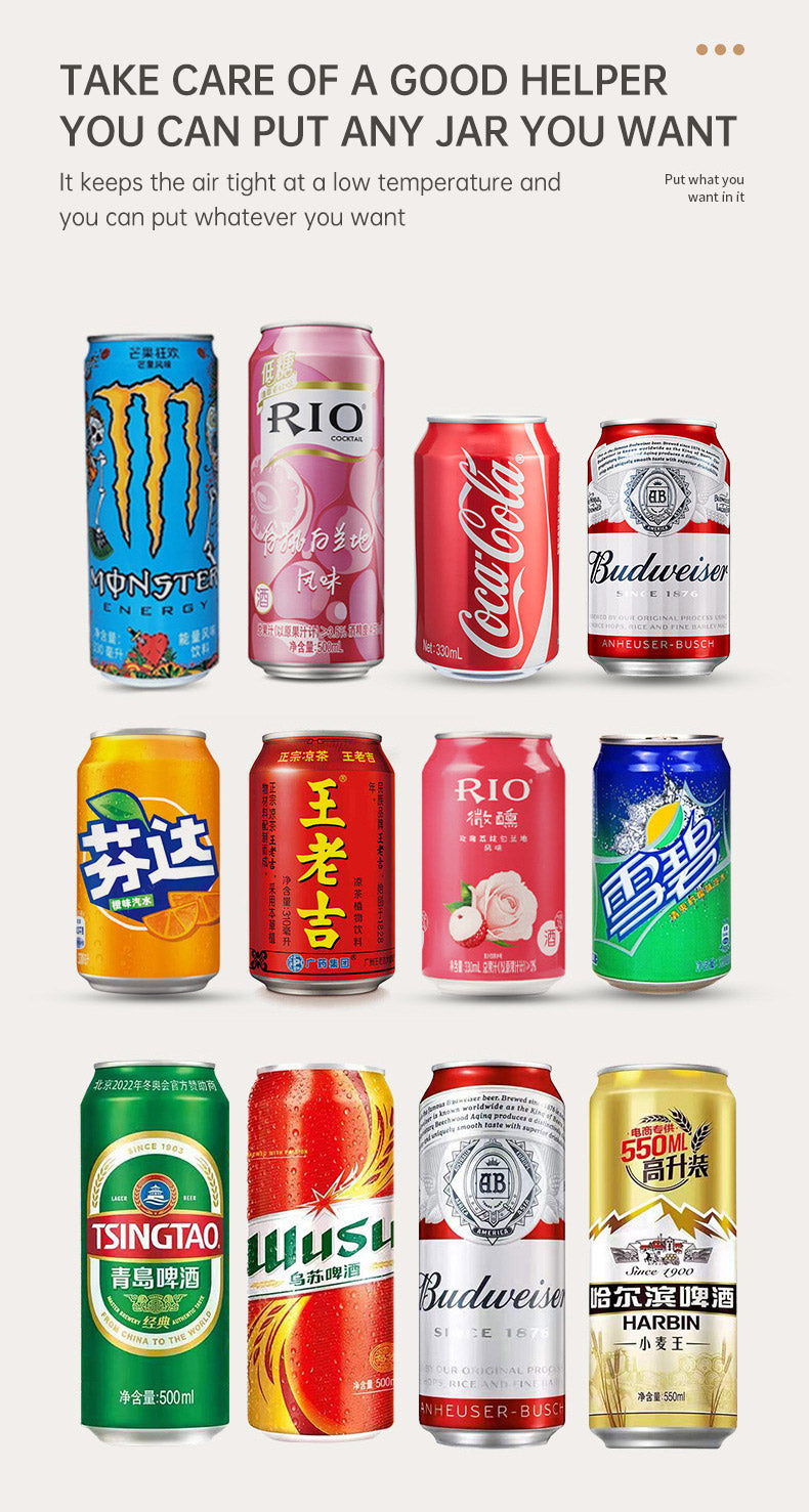 Refrigerator hanging shelf creative new space saving pop-top can storage beverage coke beer storage rack