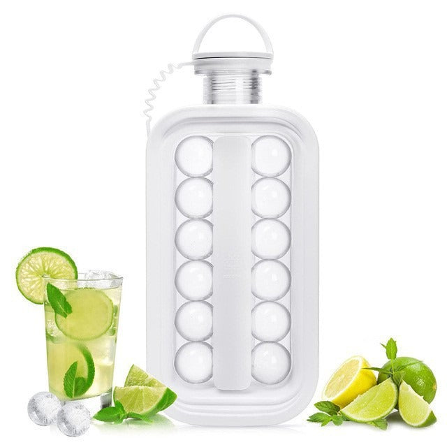 Ice Hockey Pot Ice Making Water Pot Ice Block Mold Box Frozen Ice Block Cup Spherical Artifact Whiskey Quick Frozen